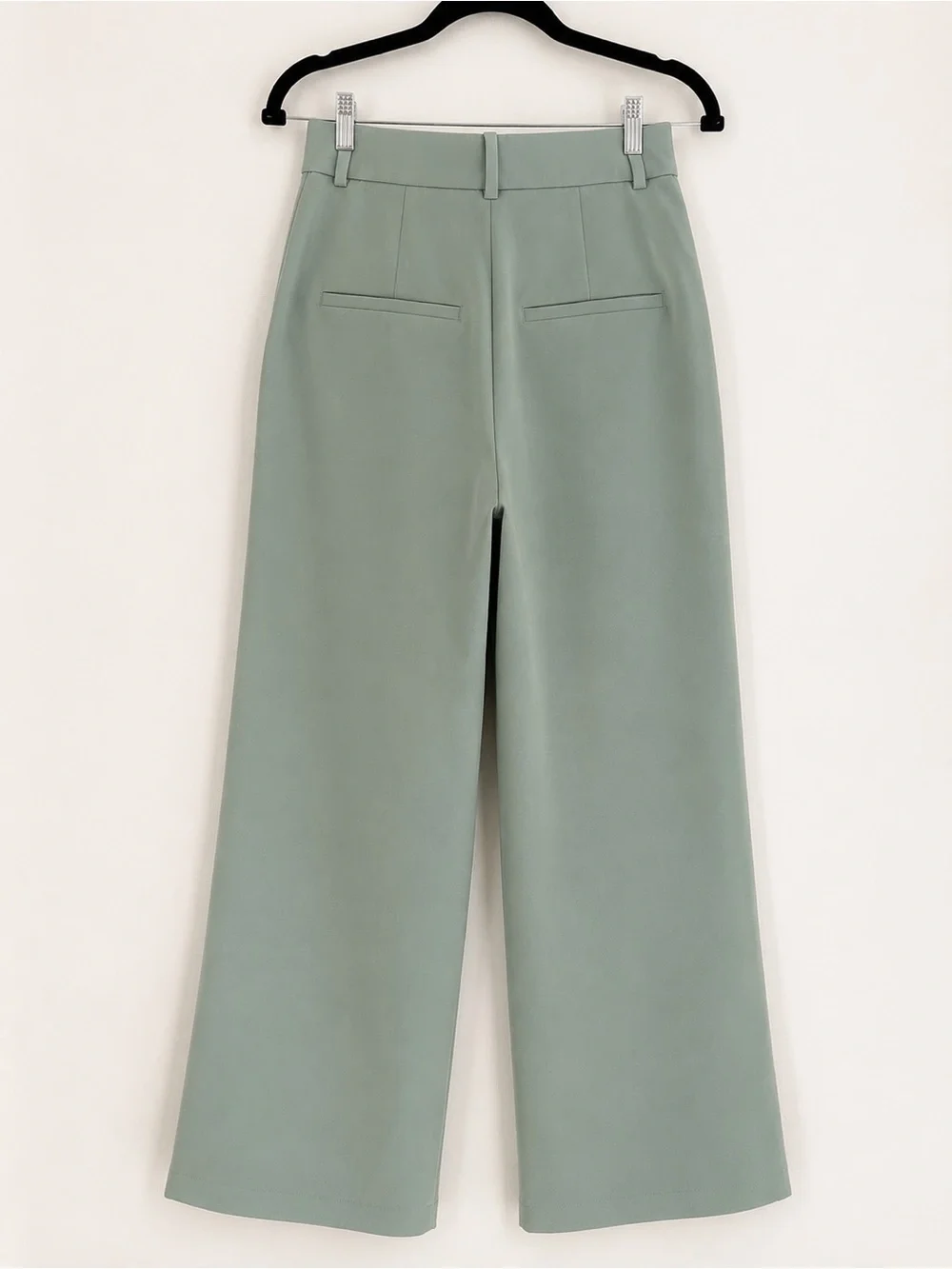 Abercrombie & Fitch Curve Love Sage Wide Leg Trouser Pants Size 27 - Picture 2 of 5